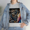 12070-5.jpg Black man warrior tshirt Cotton BLM crewneck t-shirt Mens flowers short sleeve jersey Masculine armor top