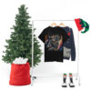 12124-7.jpg Black man warrior tshirt Cotton BLM crewneck t-shirt Mens flowers short sleeve jersey Masculine armor top