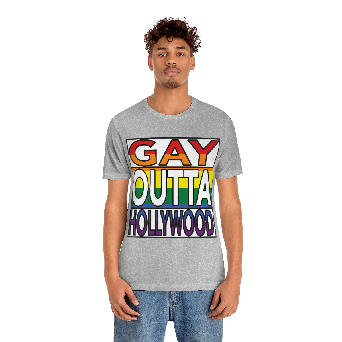 18078-2.jpg Gay Hollywood unisex short sleeve jersey