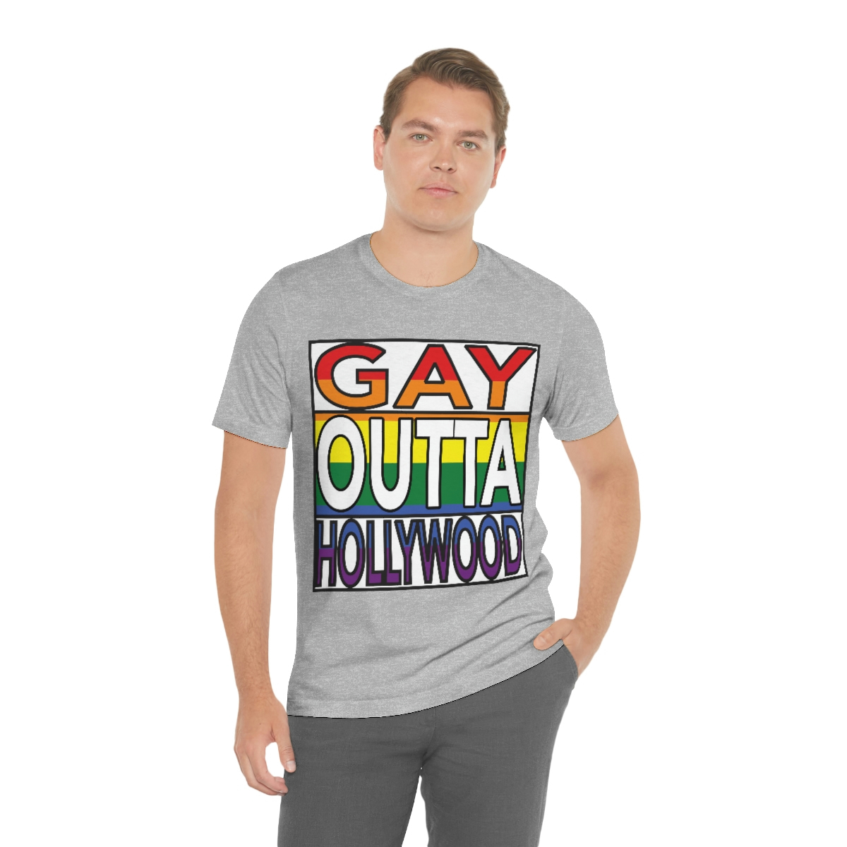18078-4.jpg Gay Hollywood unisex short sleeve jersey