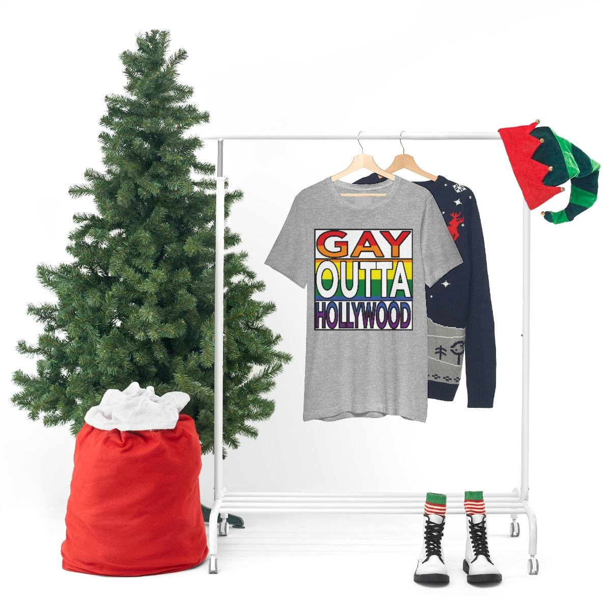 18078-7.jpg Gay Hollywood unisex short sleeve jersey
