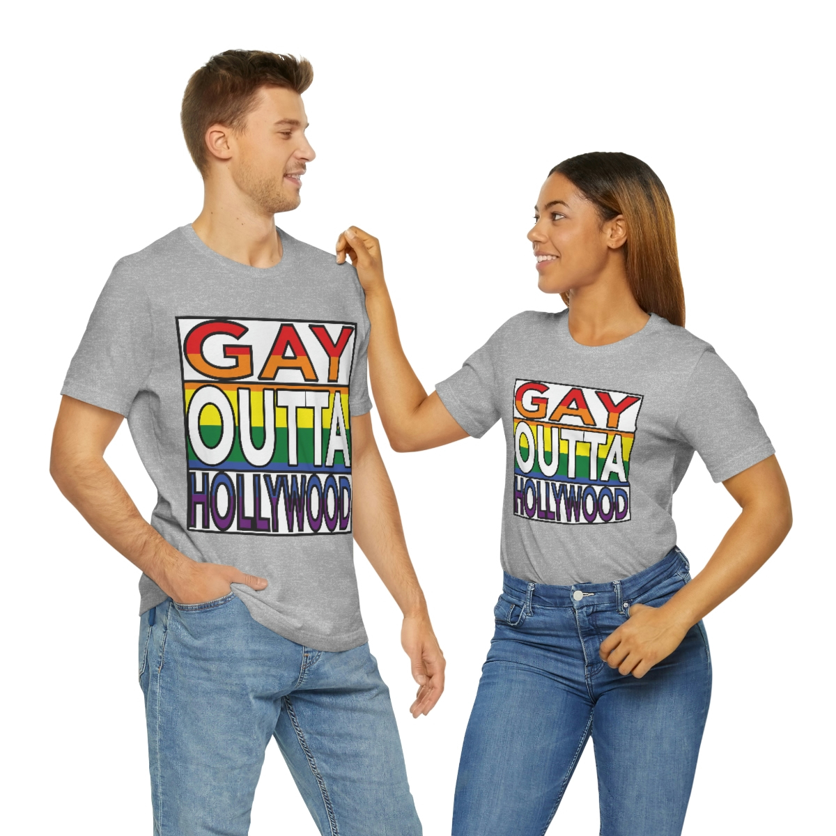 18078-8.jpg Gay Hollywood unisex short sleeve jersey