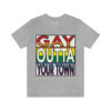18078-9.jpg Personalized Gay Mens tshirt Queer crewneck Soft Cotton t-shirt rainbow jersey Queer unisex short sleeve top Pride colorful shirt
