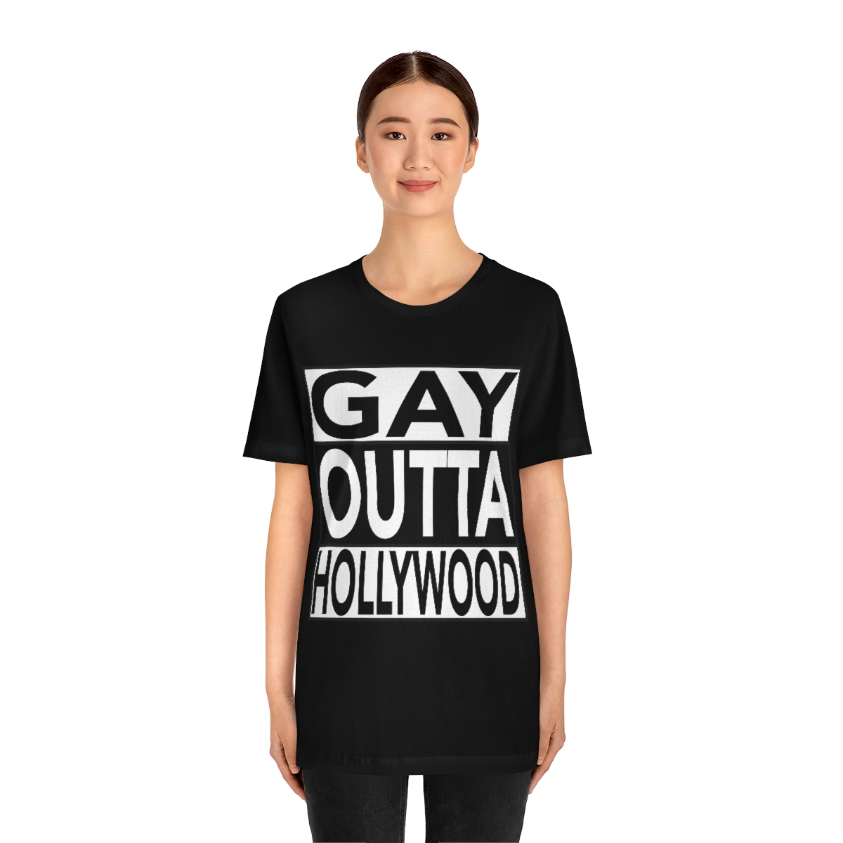 18102-1.jpg Gay Hollywood unisex short sleeve jersey