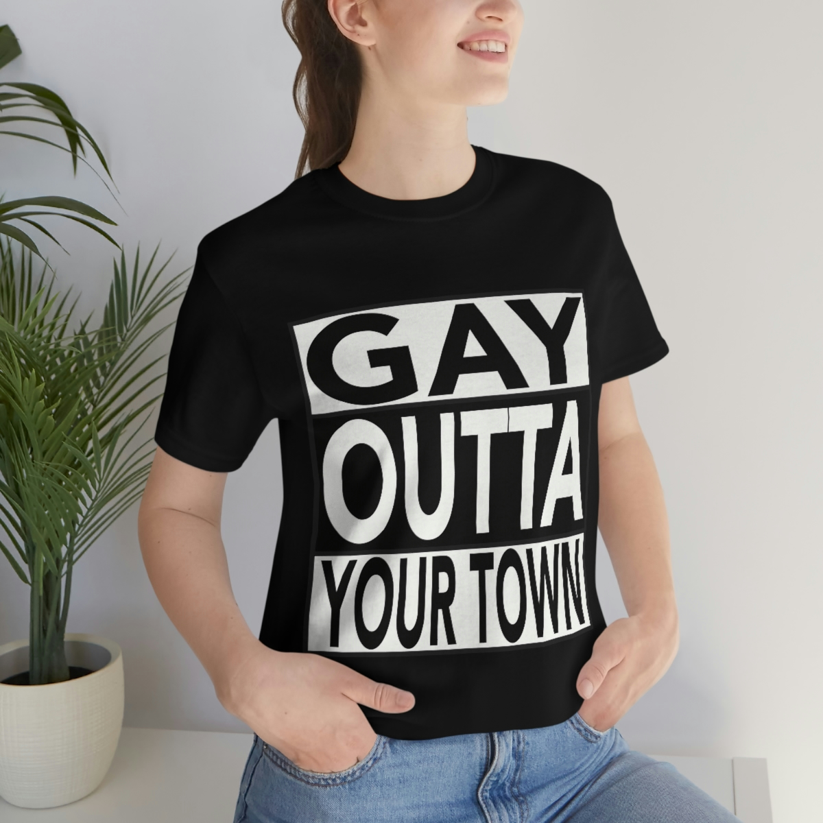 18102-14.jpg Personalized Gay Mens tshirt Queer crewneck Soft Cotton t-shirt rainbow jersey Queer unisex short sleeve top Pride colorful shirt