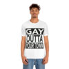 18542-11.jpg Personalized Gay Mens tshirt Queer crewneck Soft Cotton t-shirt rainbow jersey Queer unisex short sleeve top Pride colorful shirt