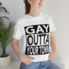 18542-14.jpg Personalized Gay Mens tshirt Queer crewneck Soft Cotton t-shirt rainbow jersey Queer unisex short sleeve top Pride colorful shirt