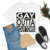 18542-15.jpg Personalized Gay Mens tshirt Queer crewneck Soft Cotton t-shirt rainbow jersey Queer unisex short sleeve top Pride colorful shirt