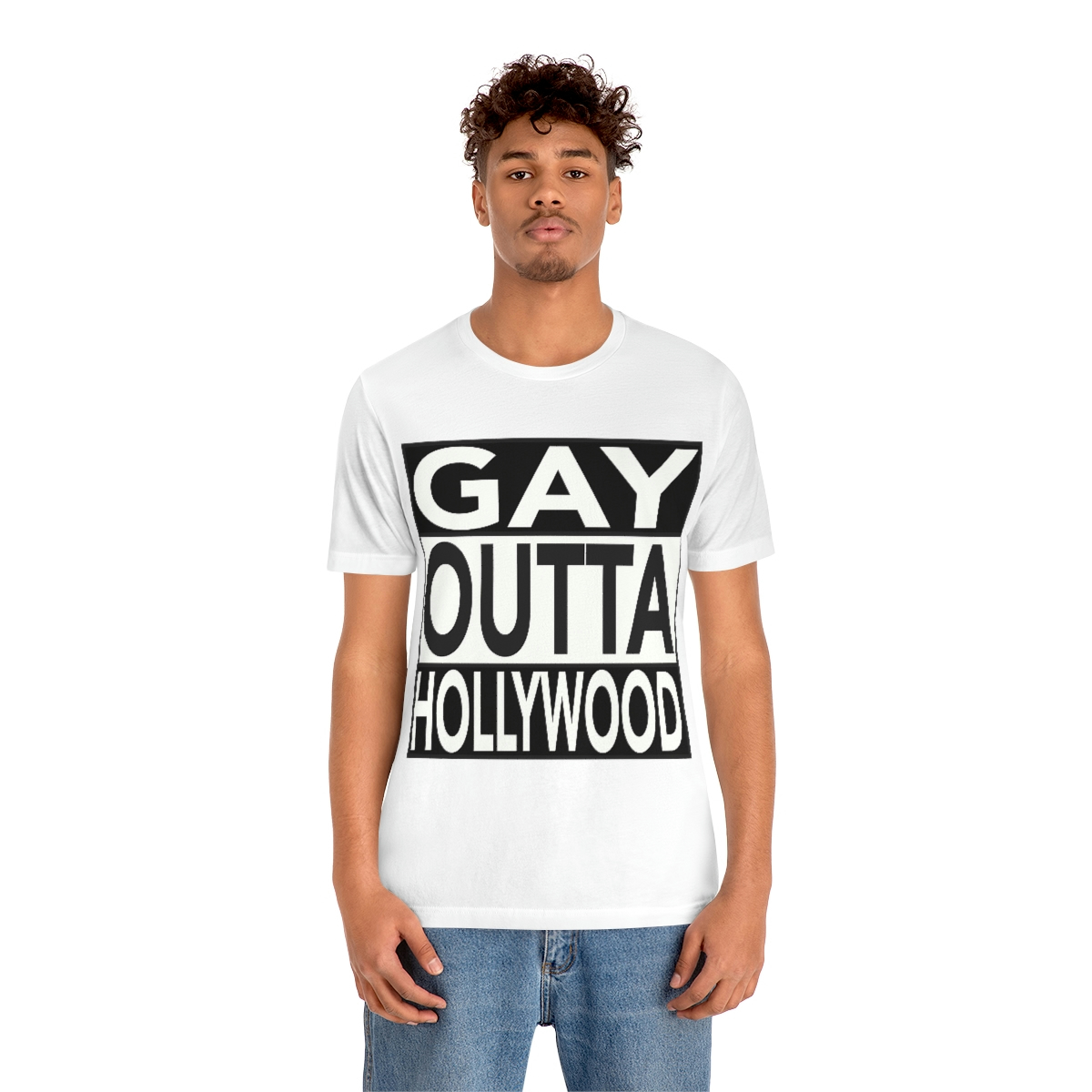 18542-2.jpg Gay Hollywood unisex short sleeve jersey