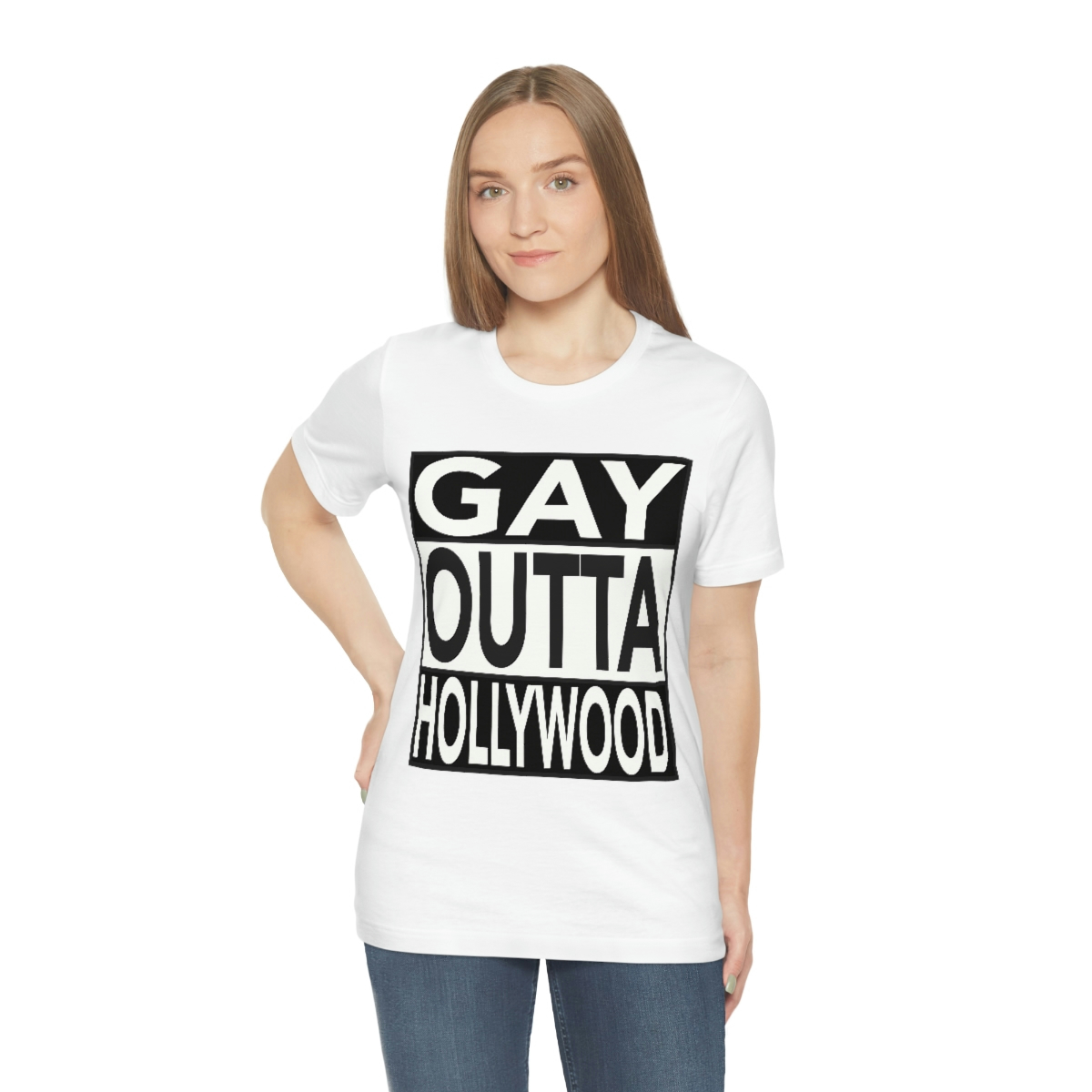 18542-3.jpg Gay Hollywood unisex short sleeve jersey