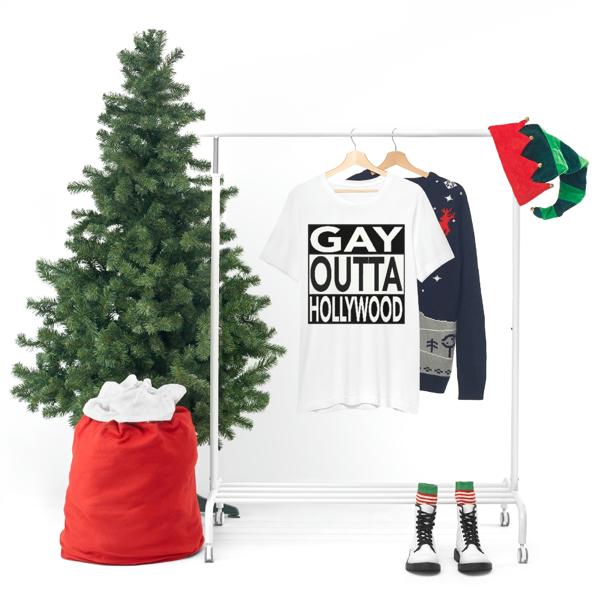 18542-7.jpg Gay Hollywood unisex short sleeve jersey