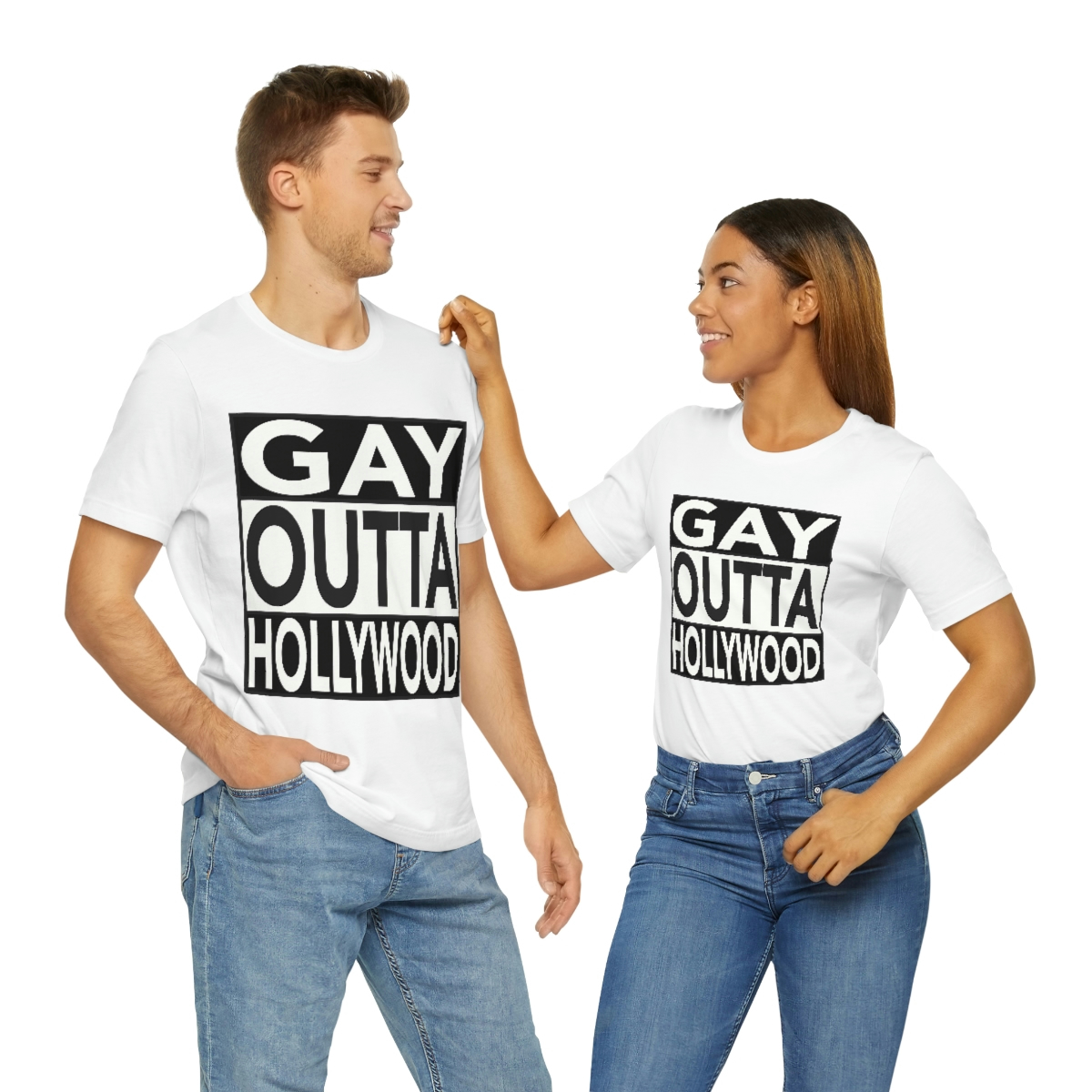 18542-8.jpg Gay Hollywood unisex short sleeve jersey