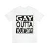 18542-9.jpg Personalized Gay Mens tshirt Queer crewneck Soft Cotton t-shirt rainbow jersey Queer unisex short sleeve top Pride colorful shirt
