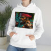 32912-5.jpg Black man warrior hoodie Cotton BLM sweatshirt Mens flowers long sleeve top Martial Arts drawstring