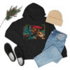 32920-6.jpg Black man warrior hoodie Cotton BLM sweatshirt Mens flowers long sleeve top Martial Arts drawstring