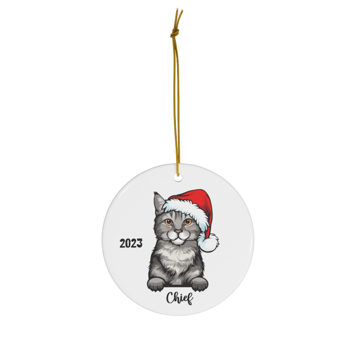 69368-100.jpg Pixiebob Cat Ceramic Ornament B