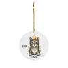 Manx Cat Ceramic Ornament C