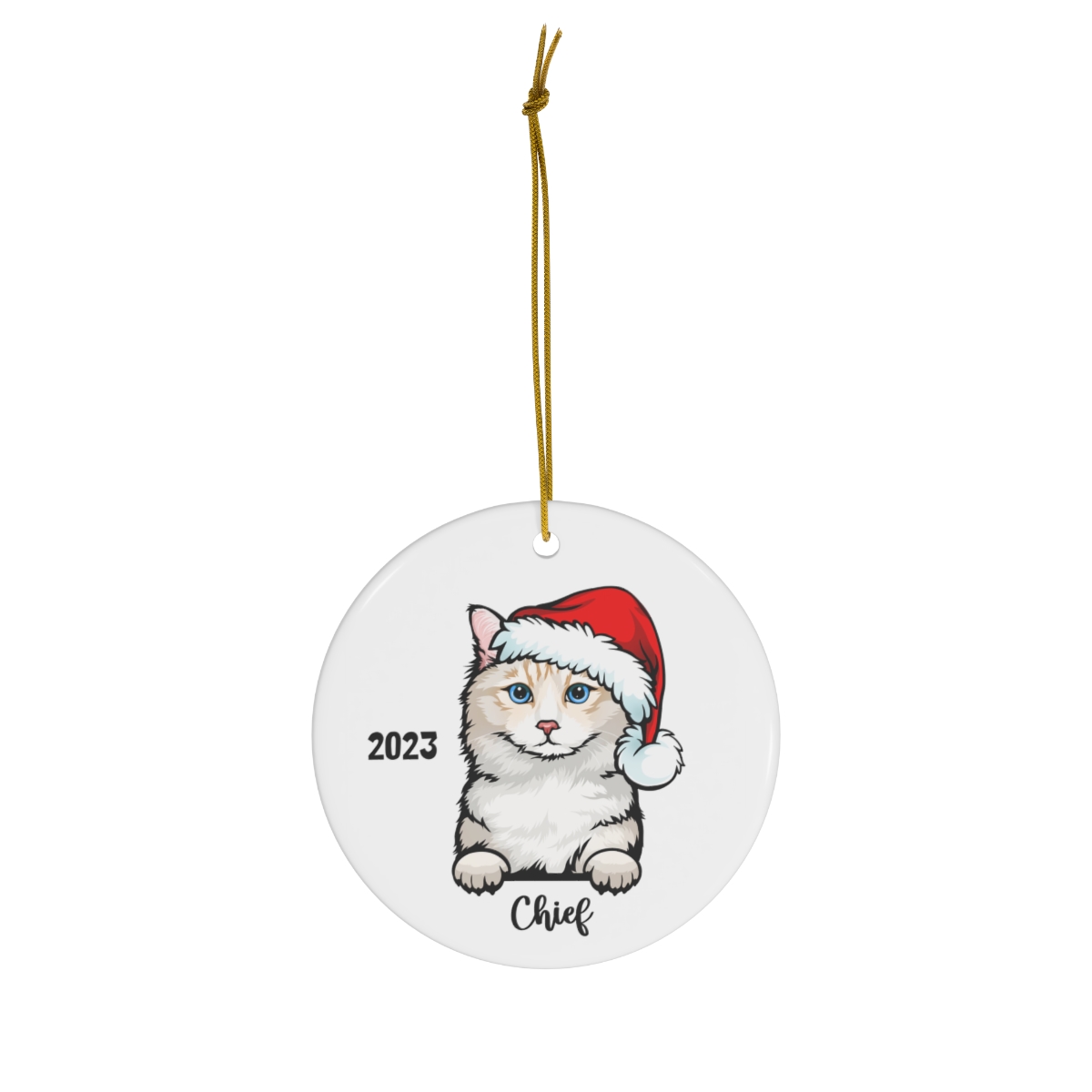 69368-132.jpg Ragdoll Cat Ceramic Ornament B