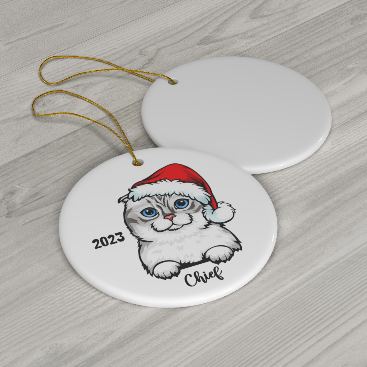69368-150.jpg Scottish Fold Cat Ceramic Ornament B