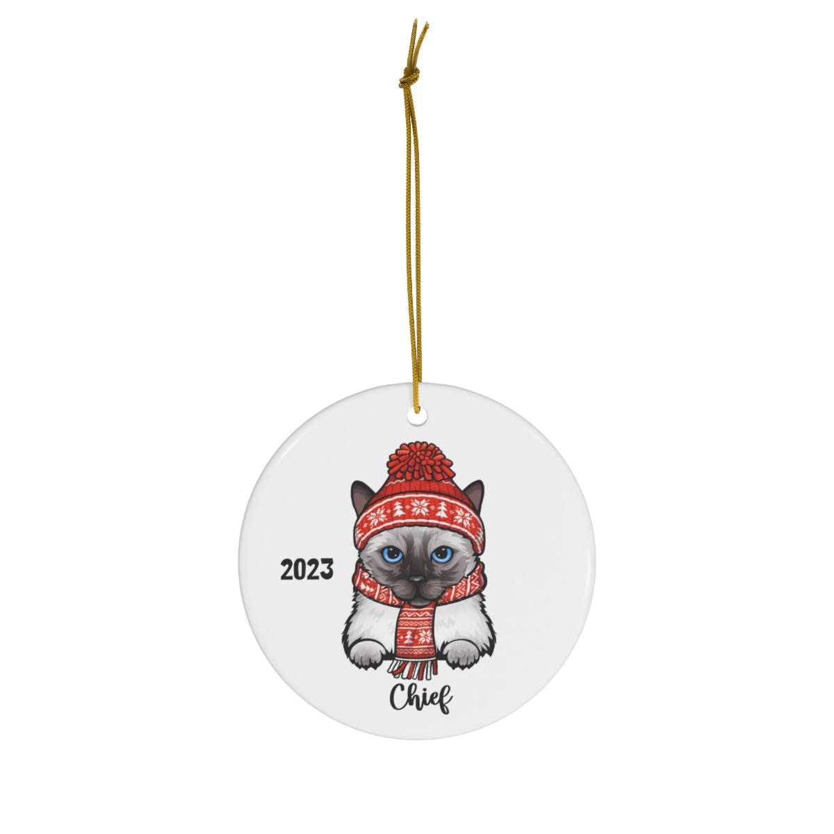 69368-28.jpg Siamese Cat Ceramic Ornament D