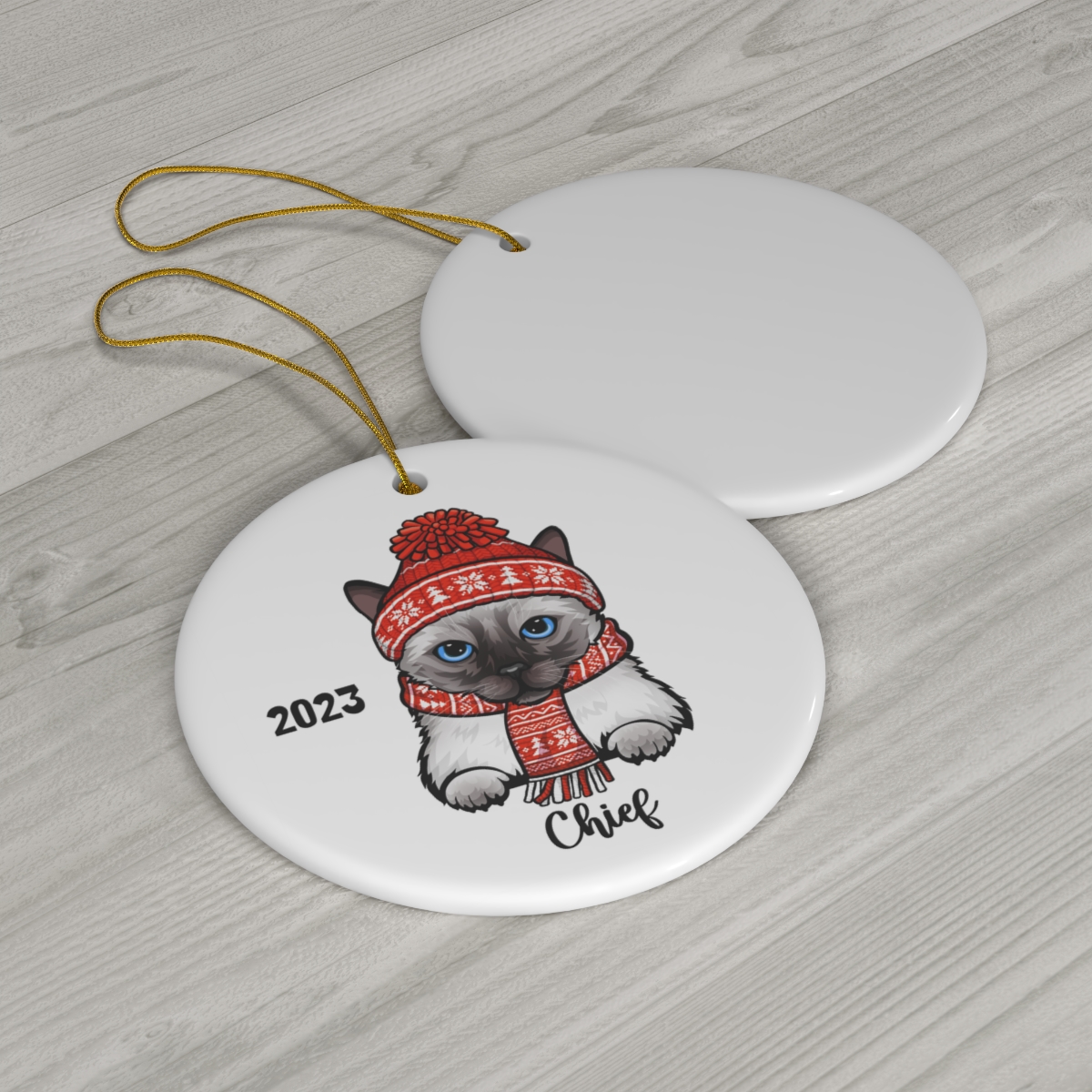 69368-30.jpg Siamese Cat Ceramic Ornament D