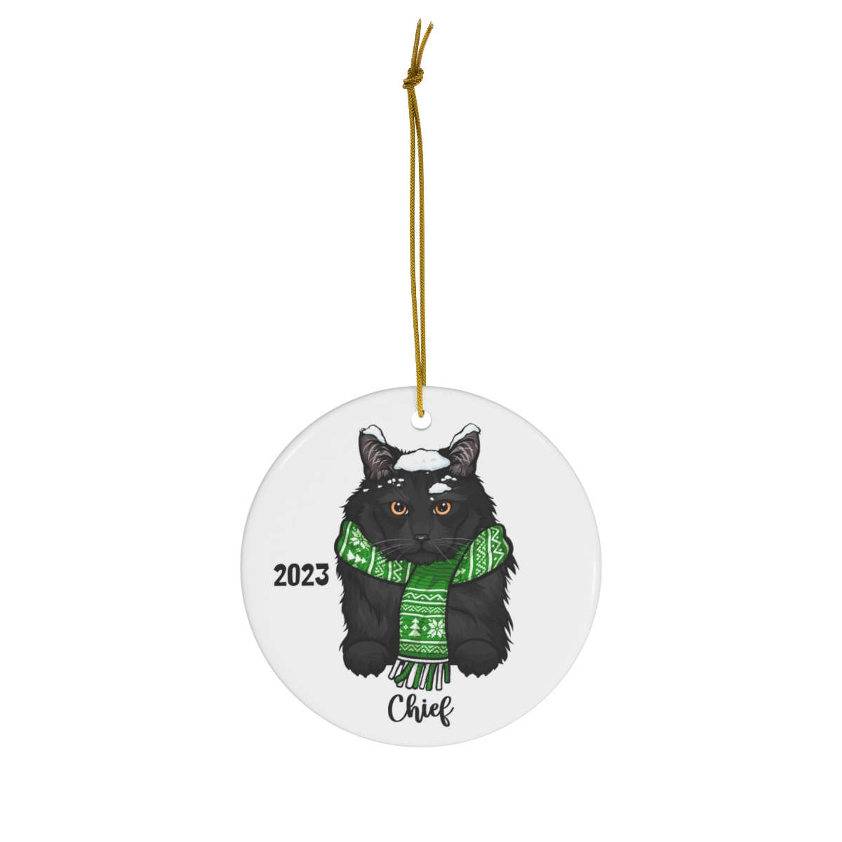 Nebelung Cat Ceramic Ornament A