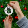 Nebelung Cat Ceramic Ornament A