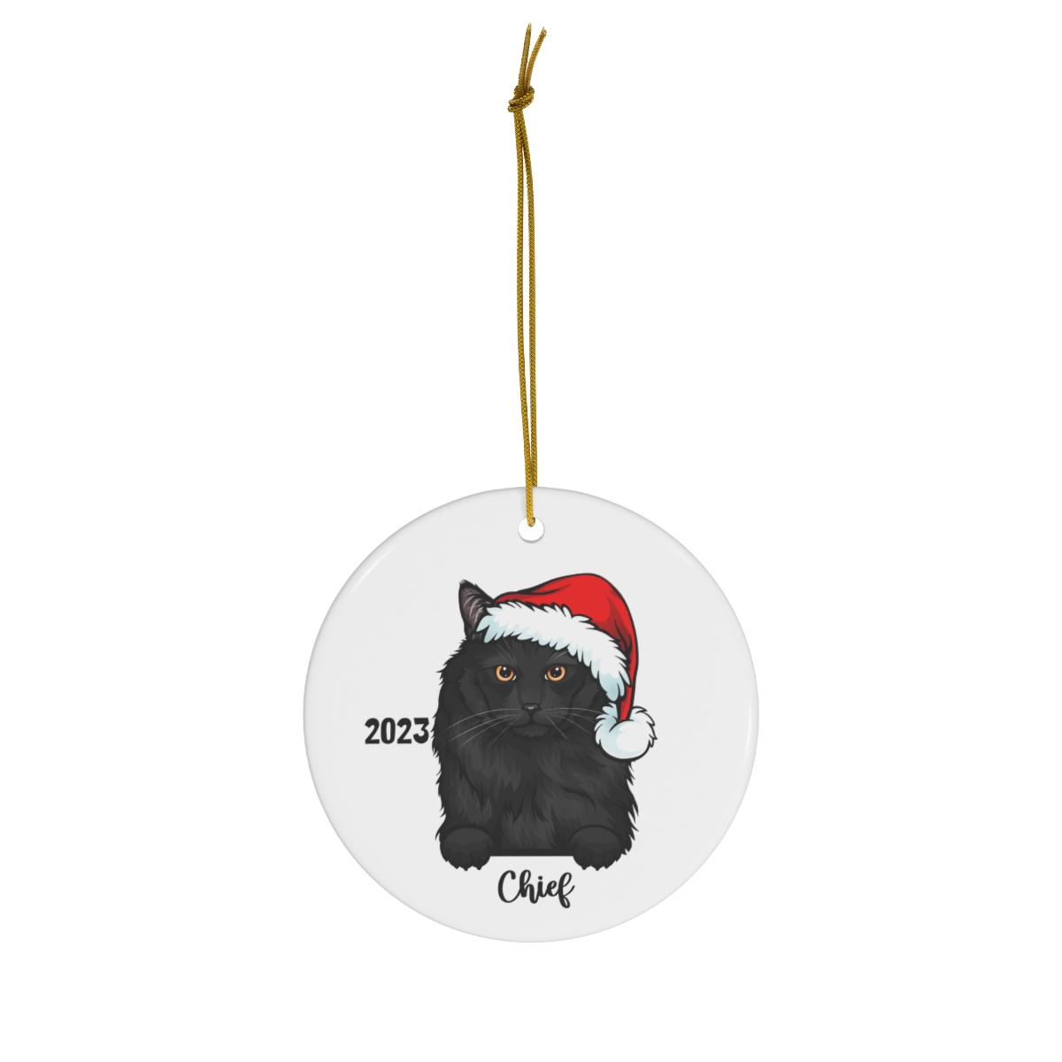 Nebelung Cat Ceramic Ornament B