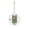 Manx Cat Ceramic Ornament A