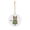 Ocicat Cat Ceramic Ornament A