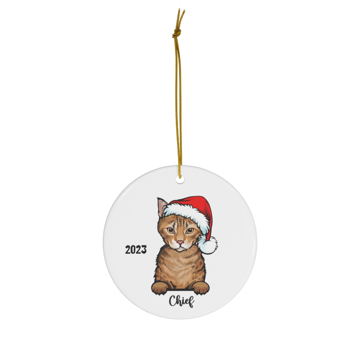 69368-52.jpg Ocicat Cat Ceramic Ornament B