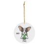Oriental Cat Ceramic Ornament A