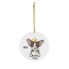 69368-72.jpg Oriental Cat Ceramic Ornament C