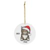 Manx Cat Ceramic Ornament B