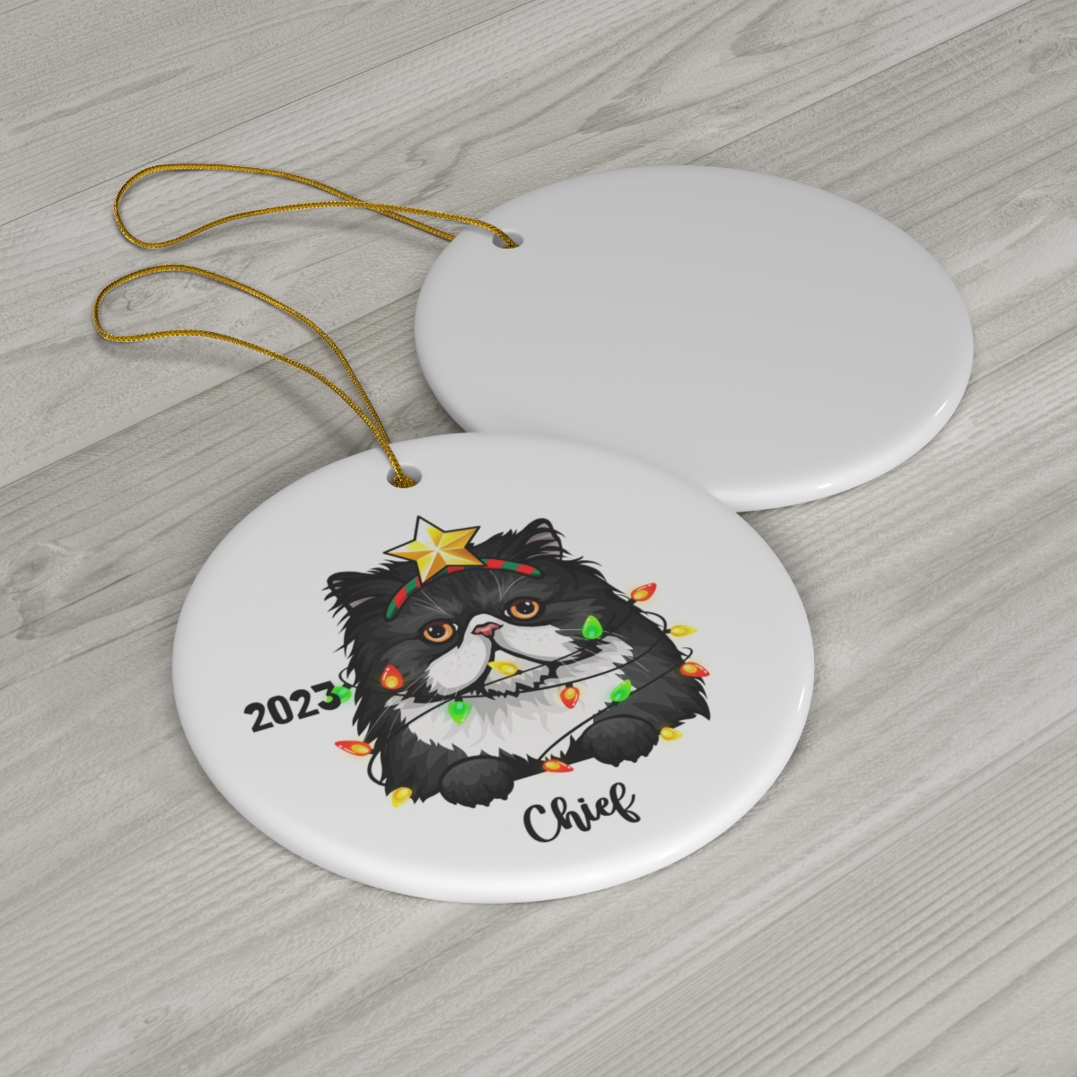 69368-90.jpg Persian Cat Ceramic Ornament C