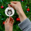 69368-91.jpg Persian Cat Ceramic Ornament C