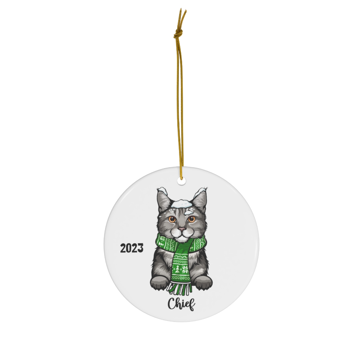 69368-96.jpg Pixiebob Cat Ceramic Ornament A